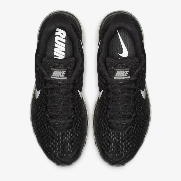 Nike Air Max 2017 Shoes Triple Black Reflective White 849559-001 Mens - Picture 4 of 8